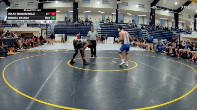 165 lbs Round 1 (16 Team) - Dylan Berardinelli, Jefferson vs Tequan Caudle, Dougherty