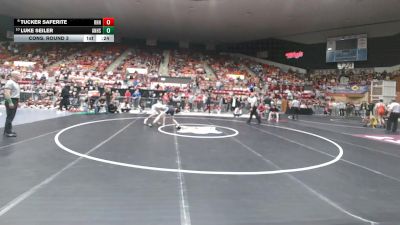 126 lbs Cons. Round 3 - Luke Seiler, Andale HS vs Tucker Saferite, Rose Hill HS