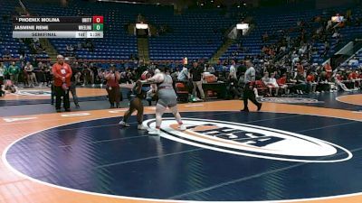 235 lbs Semifinal - Phoenix Molina, Tolono (Unity) vs Jasmine Rene, Wheeling