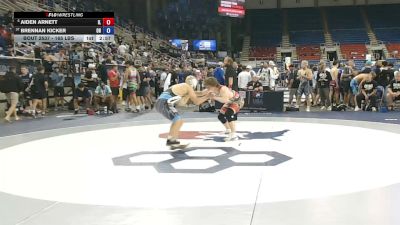 165 lbs Champ. Rd Of 32 - Aiden Arnett, Illinois vs Brennan Kicker, Ohio