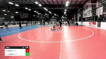 98 lbs Consolation - Nathan Sayers, Doughboy vs James Tildsley, Doughboy