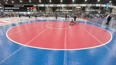 80 lbs Cons. Round 2 - Abel Ruml, Spearfish vs Maddox Morales, Sheridan Wrestling Club