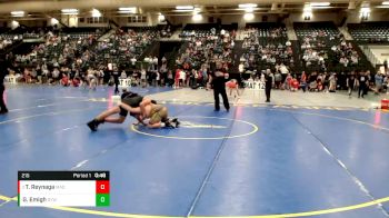 215 lbs Cons. Round 2 - Timothy Reynaga, Madison vs Guss Emigh, Oberlin Youth Wrestling