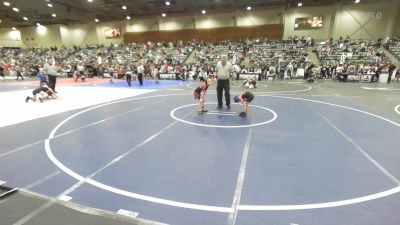 54 lbs Round Of 32 - Buster Jones, Corning Sharks vs Abraham Houston, Fernley Wrestling Club