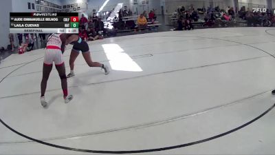 135 lbs Semifinal - Aude Emmanuelle Belnog, Nebraska Wrestling Academy vs Laila Cuevas, NATF
