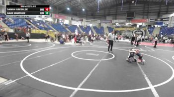 57 lbs Consi Of 8 #2 - Damon Greenlee, Garden City Wrestling Club vs Gage Martinez, Duran Elite