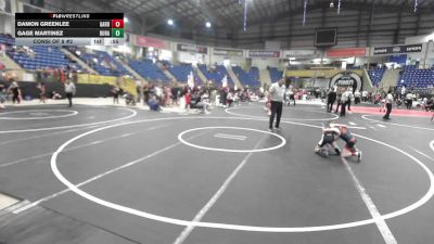 57 lbs Consi Of 8 #2 - Damon Greenlee, Garden City Wrestling Club vs Gage Martinez, Duran Elite