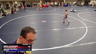 77 lbs Cons. Round 1 - Ryker Dierks, Wrestling Brotherhood vs Adler Kent, Wrestling Brotherhood