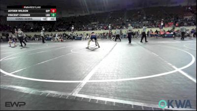 140 lbs Consolation - Jayden Wilson, Kipp Tulsa vs Vincent Conner, Lions Wrestling Academy
