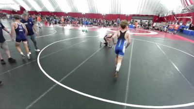 138 lbs Round 3 (8 Team) - Justus Vrona, Illinois Top Dawgs Navy vs Donavin Czech, Cambridge-Isanti White