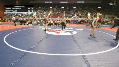 3A-120 lbs Quarterfinal - Brody Allen, Glenrock vs Daniel Casdorph, Worland