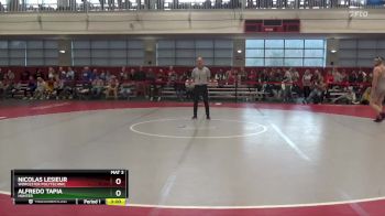 197 lbs Cons. Round 2 - Nicolas LeSieur, Worcester Polytechnic vs Alfredo Tapia, Hunter