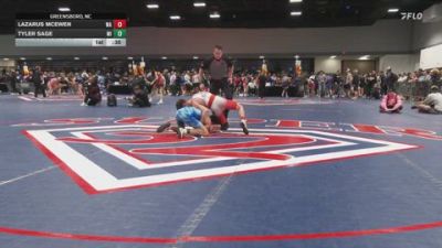 120 lbs Consi Of 8 #2 - Lazarus McEwen, WA vs Tyler Sage, MI