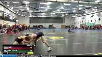 141 lbs Cons. Semi - Ty Cowen, Albion vs Zachary Platte, Adrian