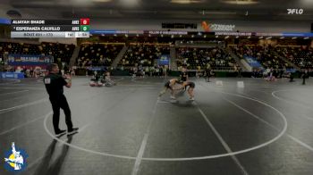 170 lbs Quarterfinal - Esperanza Calvillo, Apple Valley vs Aliayah Shade, Ankeny