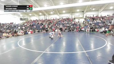 65 lbs 1st Place Match - Wylder Ford, Sanderson Wrestling Academy vs Jagger Cowan, JWC