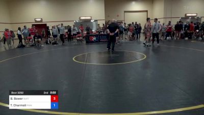 65 kg Rnd Of 64 - Braden Bower, Buffalo Valley Regional Training Center vs Tyson Charmoli, Pinnacle Wrestling Club