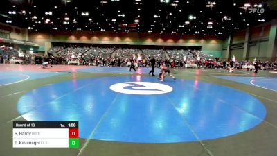 100 lbs Round Of 16 - Sadie Hardy, Bear River vs Ella Kavanagh, Douglas