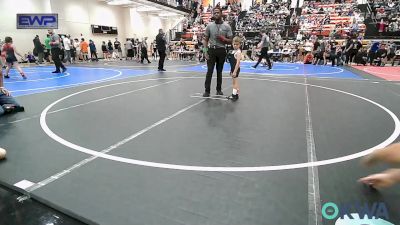 49 lbs Semifinal - River Tyler, Hulbert vs Kanon Zappone, Barnsdall Youth Wrestling