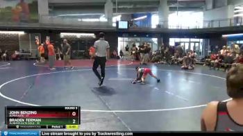 45 lbs Round 5 (10 Team) - Braden Ferman, Alabama Elite Gold vs John Benzing, Alpha Elite