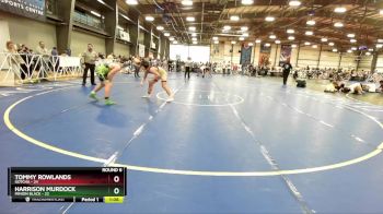 130 lbs Rd# 9- 2:15pm Saturday Final Pool - Tommy Rowlands, Gotcha vs Harrison Murdock, Minion Black