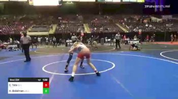 120 lbs Quarterfinal - Carter Tate, Silver State vs Hunter Bidelman, Caldwell WC