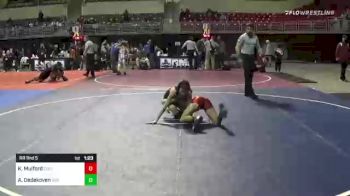 88 lbs Rr Rnd 5 - Kadin Mulford, Colorado Outlaws vs Alex Oedekoven, Governor Wrestling