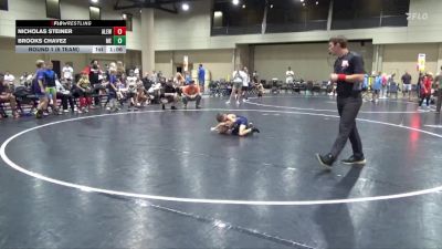 45 lbs Round 1 (6 Team) - Brooks Chavez, Moyer Elite vs Nicholas Steiner, Alabama Elite Red