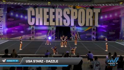 USA Starz - Dazzle [2022 L2.2 Junior - PREP Day 1] 2022 CHEERSPORT: Phoenix Classic
