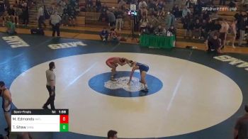 Semifinal - Michael Edmonds, North Attleborough vs Tyler Shaw, Cumberland