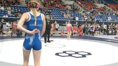110 lbs Cons. Rd Of 32 - Addison St George, Missouri vs Avery LeBlanc, Wyoming