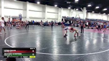 126 lbs Round 3 (8 Team) - Ayden Balma, Spec Ops vs Brayden Scheffers, Iowa Gold