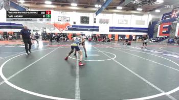 190 lbs 3rd Place Match - William Martinez Gutierrez, Centennial (Corona) vs Ari Hasani, Birmingham Charter