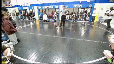 64 lbs Quarterfinal - Copper Dewey, Tulsa Blue T Panthers vs Kaiden Candy, Sperry Wrestling Club