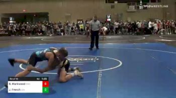 96 lbs Prelims - Bronson Markwood, Pinnacle vs Jamison French, USA Gold