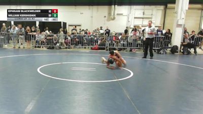 85 lbs Consi Of 32 #2 - Ephraim Blackwelder, NC vs William Kershisnik, WV