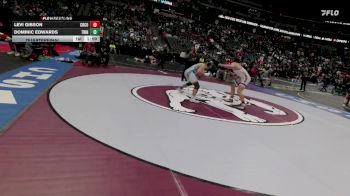 175-2A Quarterfinal - Levi Gibson, Crowley County vs Dominic Edwards, Trinidad