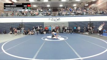 49 lbs Cons. Round 1 - Remington Barrington, Blackfoot Wrestling Club vs Romeo Munoz, Thunder Ridge Outlaws Wrestling Club