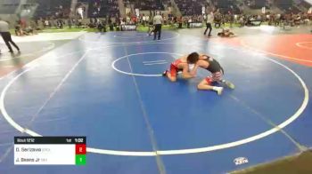 132 lbs Round Of 16 - Dustin Serizawa, Speakeasy WC vs Joshua Beans Jr, Vail Wr Ac