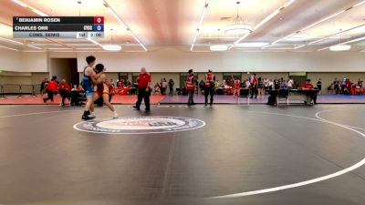 175 lbs Cons. Semis - Benjamin Rosen vs Charles Orr, Community Youth Center - Concord Campus Wrestling