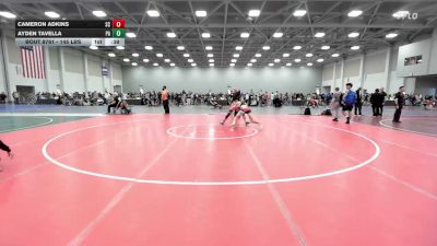 145 lbs Consi Of 32 #2 - Cameron Adkins, SC vs Ayden Tavella, PA