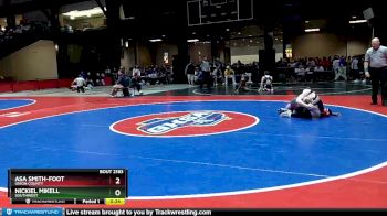 2A-150 lbs Cons. Round 3 - Asa Smith-Foot, Union County vs Nickiel Mikell, Southwest