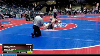 6A-165 lbs Semifinal - Aiden Chilson, Lee County vs Ashton Tootle, South Effingham