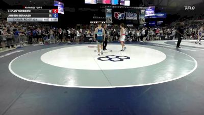 126 lbs Champ. Rd Of 128 - Lucas Therrien, NE vs Austin Bernash, PA