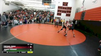 170 lbs Quarterfinal - Michael Swan, Natrona County vs Anker Stewart, Cody