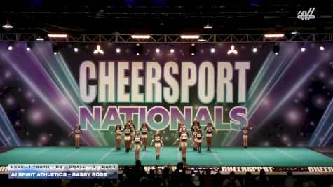 A1 Spirit Athletics - Sassy Rose [2026 L1 Youth - D2 - Small - B Day 1] 2026 CHEERSPORT National All Star Cheerleading Championship