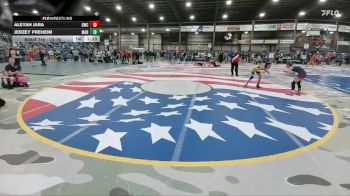 72-76 lbs Round 2 - Aleyah Jara, Gering Wrestling Club vs Jerzey Preheim, Marion