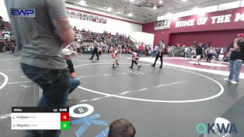 83 lbs Rr Rnd 1 - Leland Holden, Ponca City Wildcat Wrestling vs Jace Maples, Cushing Tigers