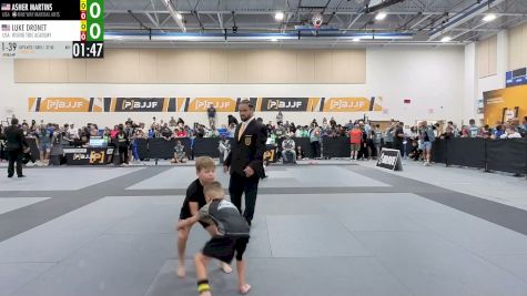 Asher Martins vs Luke Dronet 2026 PBJJF Pan American Jiu-Jitsu Championships