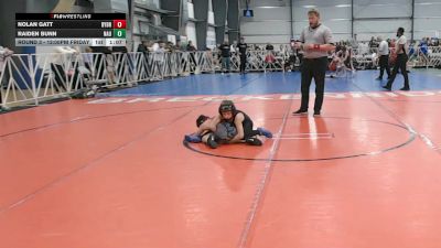 64 lbs Round 3 - 12:00pm Friday - Nolan Gatt, Backyard Brawlers vs Raiden Bunn, Nauman Green